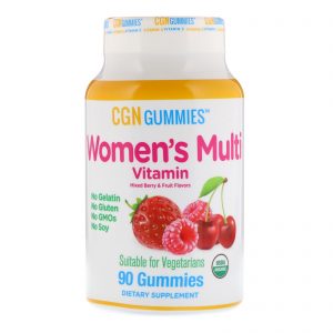 Comprar California Gold Nutrition, Balas de Goma Multivitamínicas para Mulheres, Sem Gelatina, Sem Glúten, Mistura de Frutos Silvestres Orgânica e Sabor de Fruta, 90 Balas de Goma