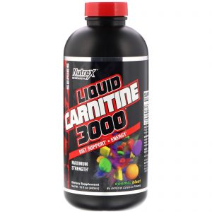 Comprar Nutrex Research, Carnitina Líquida 3000, Explosão Cósmica, 16 fl oz (480 ml)
