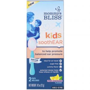 Comprar Mommy's Bliss, Kids, SoothEAR, Pink Lemonade, 2 Pops