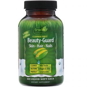 Comprar Irwin Naturals, Cleanse First Beauty-Guard, 60 Cápsulas Gelatinosas Líquidas