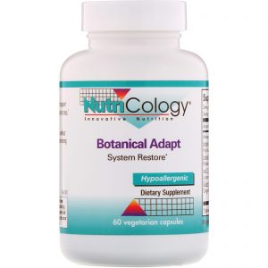 Comprar Nutricology, Adaptação botânica, restauração do sistema, 60 capsulas vegetais