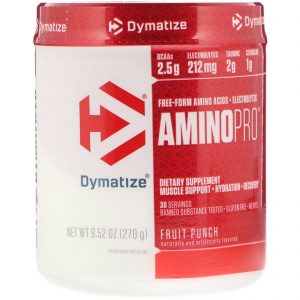 Comprar Dymatize Nutrition, AminoPro, Ponche de Frutas, 9,52 oz (270 g)