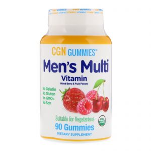 Comprar California Gold Nutrition, Balas de Goma Multivitamínicas para Homens, Sem Gelatina, Sem Glúten, Mistura Orgânica de Frutas Silvestres e Sabor de Fruta, 90 Balas de Goma