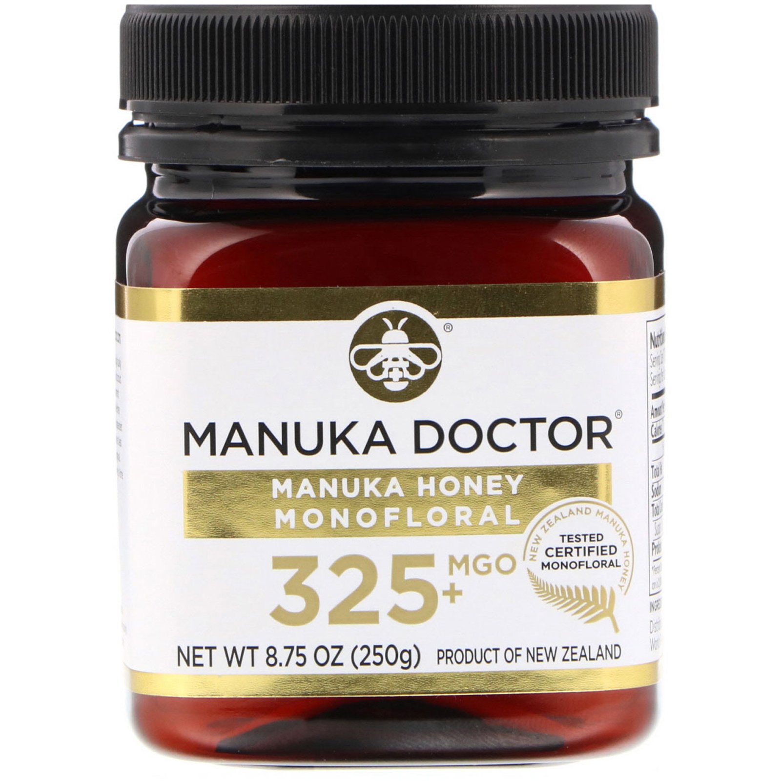 Comprar Manuka Doctor, Manuka Honey Monofloral, MGO 325+, 250 g (8,75 oz)