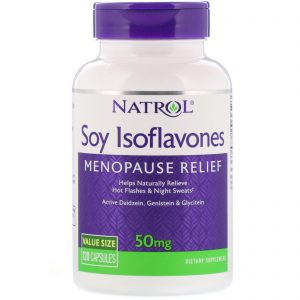 Comprar Natrol, Isoflavonas de soja, 50 mg, 120 Cápsulas
