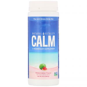 Comprar Natural Vitality, Calm, The Anti-Stress Drink Mix, Watermelon, 8 oz (226 g)