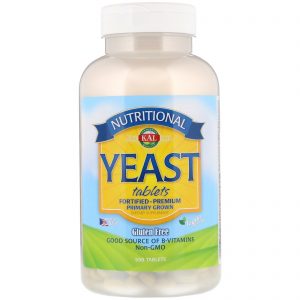Comprar KAL, Nutritional Yeast, 500 Tablets