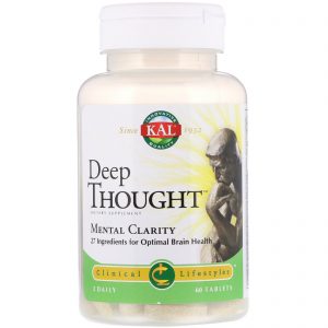 Comprar KAL, Deep Thought, Mental Clarity, 60 Tablets