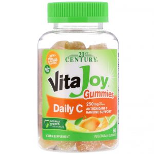 Comprar 21st Century, VitaJoy, Gomas Diárias de Vitamina C, 60 Gomas Vegetarianas
