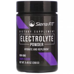 Comprar Sierra Fit, Eletrólito em Pó, 0 Calorias, Uva, 268 g (9,45 oz)