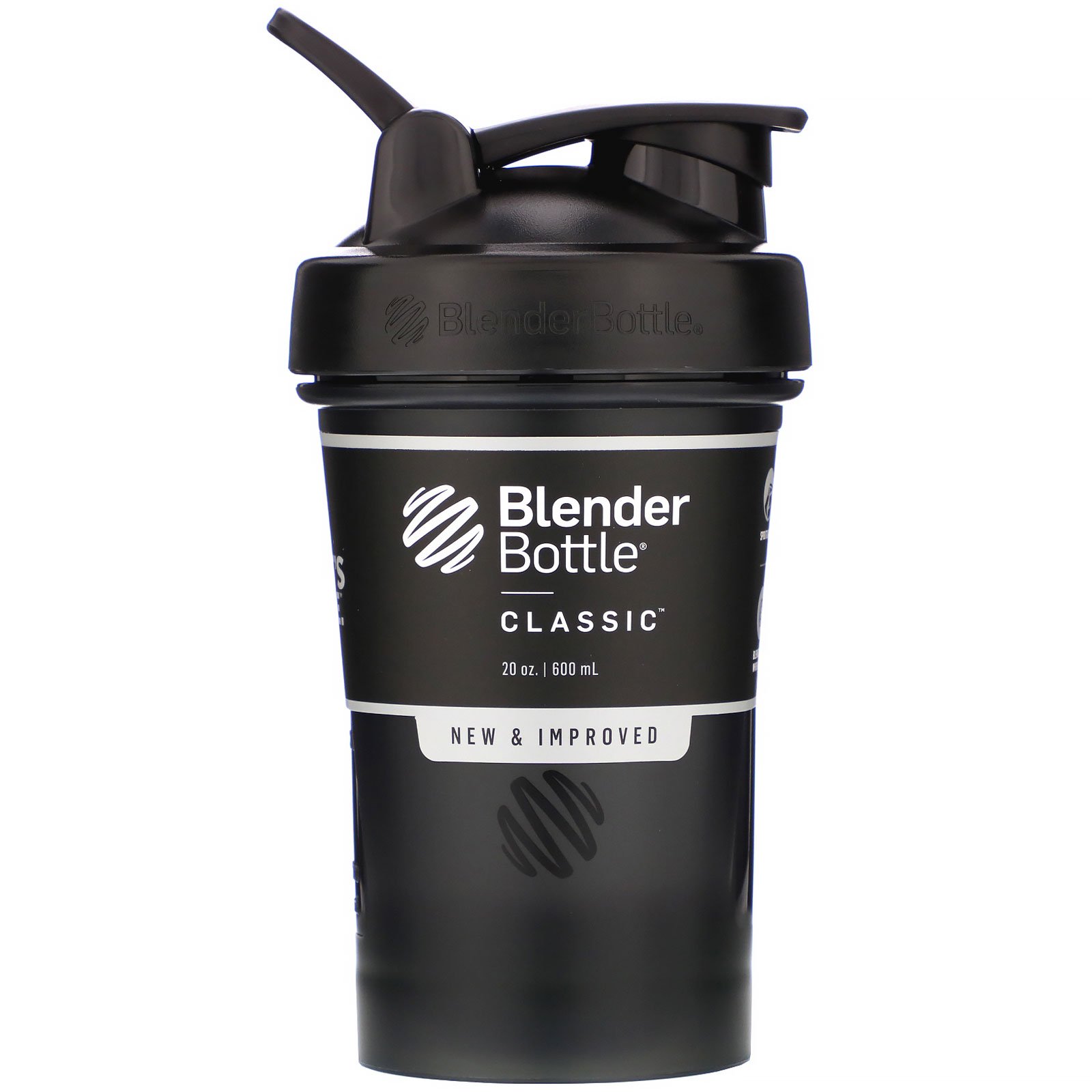 Comprar Blender Bottle, Classic With Loop, Black, 20 oz