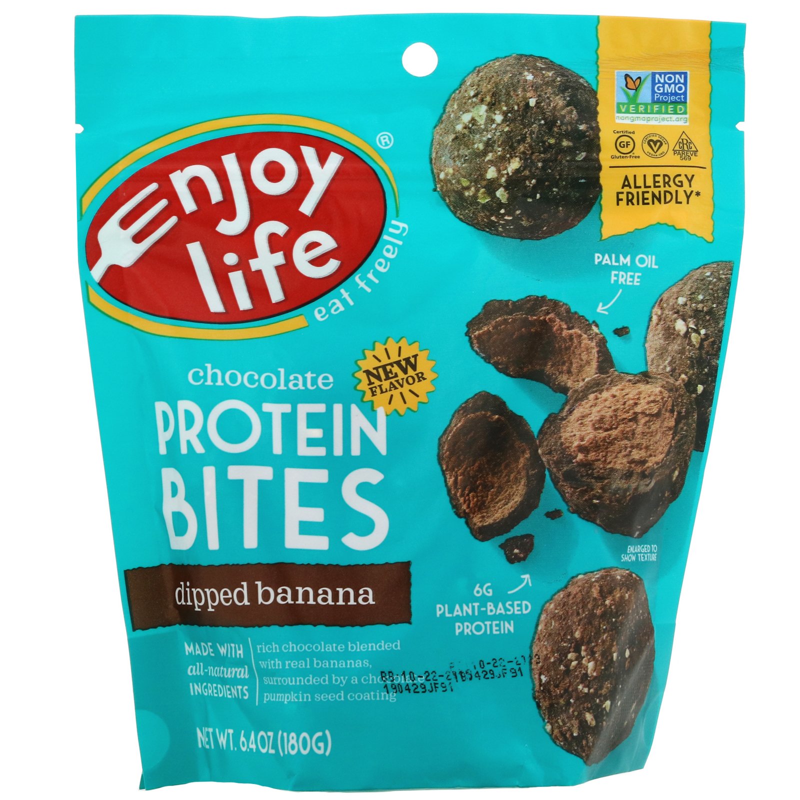 Comprar Enjoy Life Foods, Bites de Proteína de Chocolate, Banana com Cobertura, 180 g (6,4 oz)