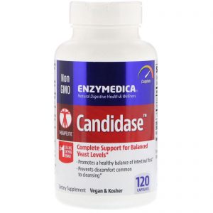 Comprar Enzymedica, Candidase, 120 Cápsulas