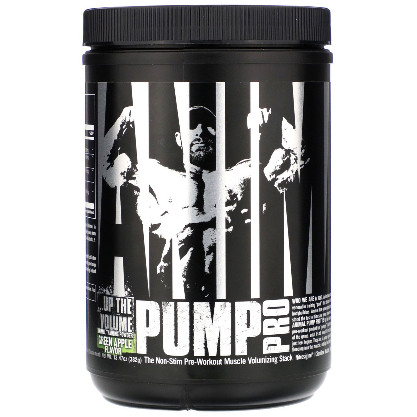 Comprar Universal Nutrition, Animal Pump Pro, Non-Stim Pre-Workout, Green Apple, 13.47 oz (382 g)