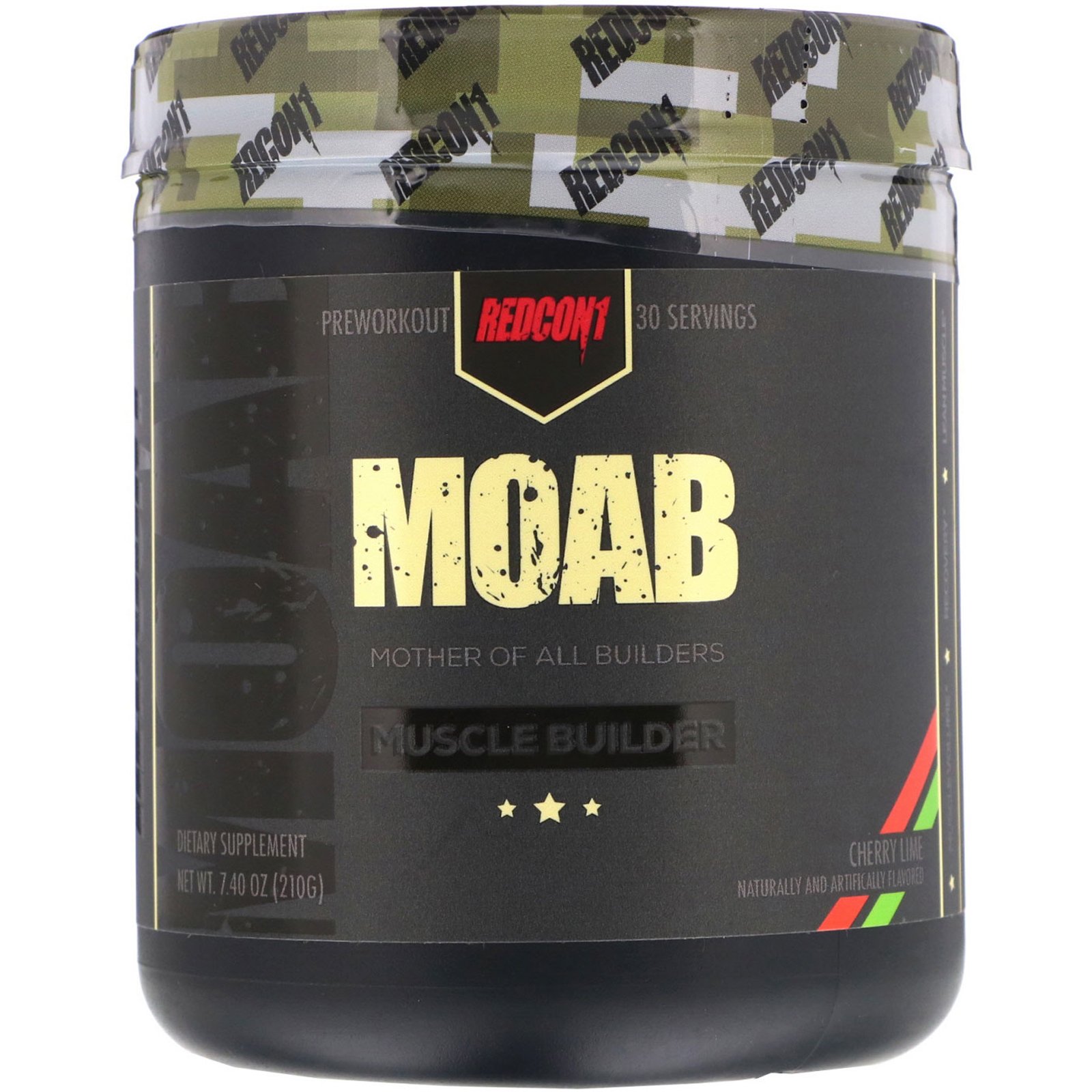 Comprar Redcon1, MOAB, Muscle Builder, Cherry Lime, 7.40 oz (210 g)