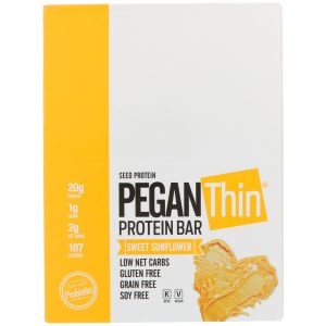 Comprar Julian Bakery, PEGAN Thin Protein Bar, Sweet Sunflower, 12 Bars, 12 Bars, 2.29 oz (65 g) Each