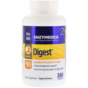 Comprar Enzymedica, Digest Complete Enzyme Formula, 240 Cápsulas