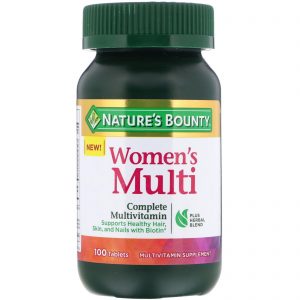 Comprar Nature's Bounty, Women's Multi, Multivitamínico Completo, 100 Comprimidos