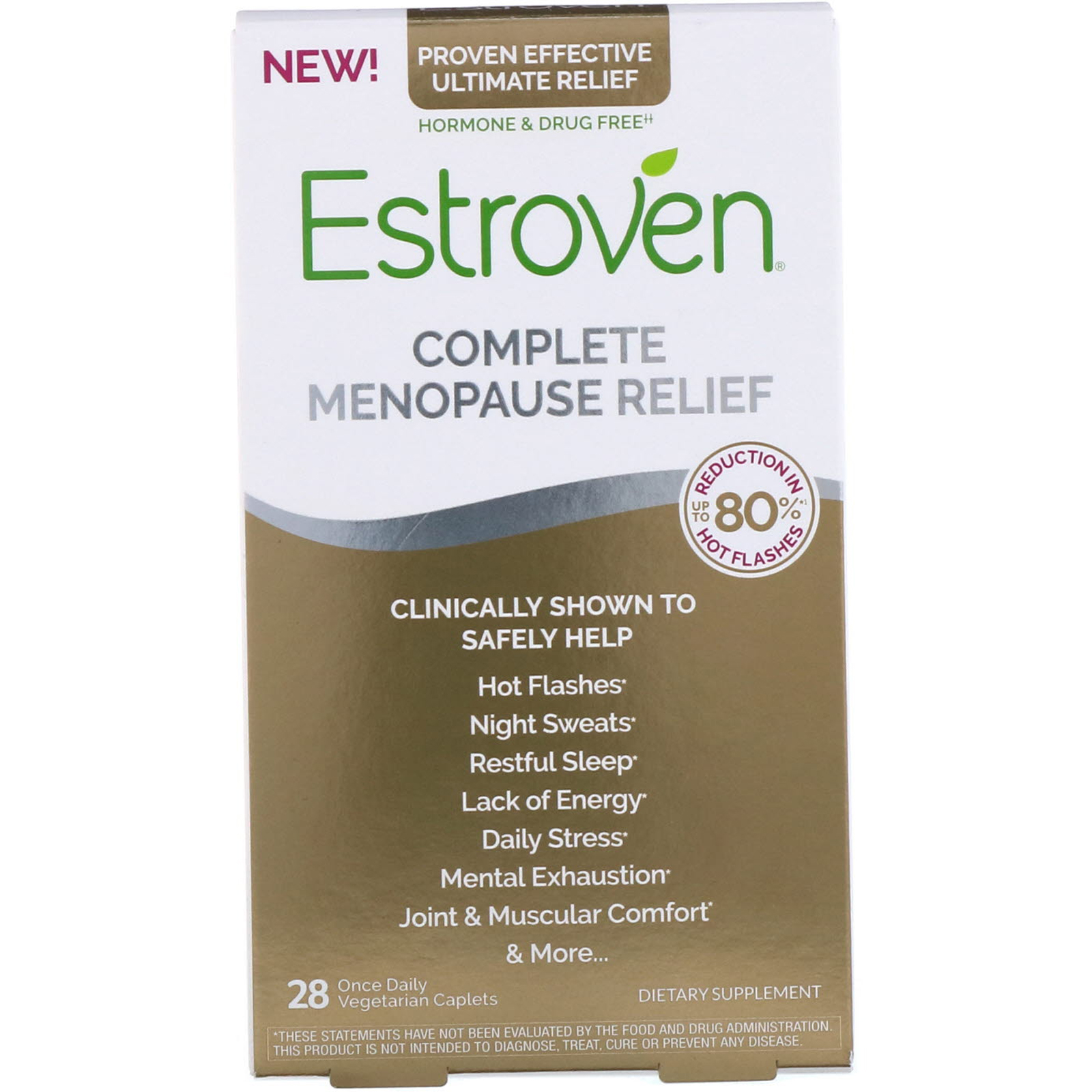 Comprar Estroven, Complete Menopause Relief, 28 Once Daily Vegetarian Caplets