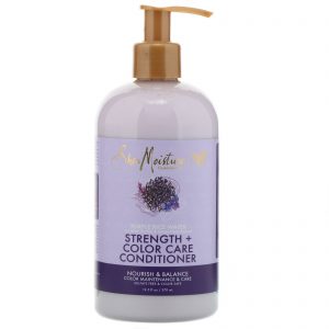 Comprar SheaMoisture, Purple Rice Water, Strength + Color Care Conditioner, 12.5 fl oz (370 ml)