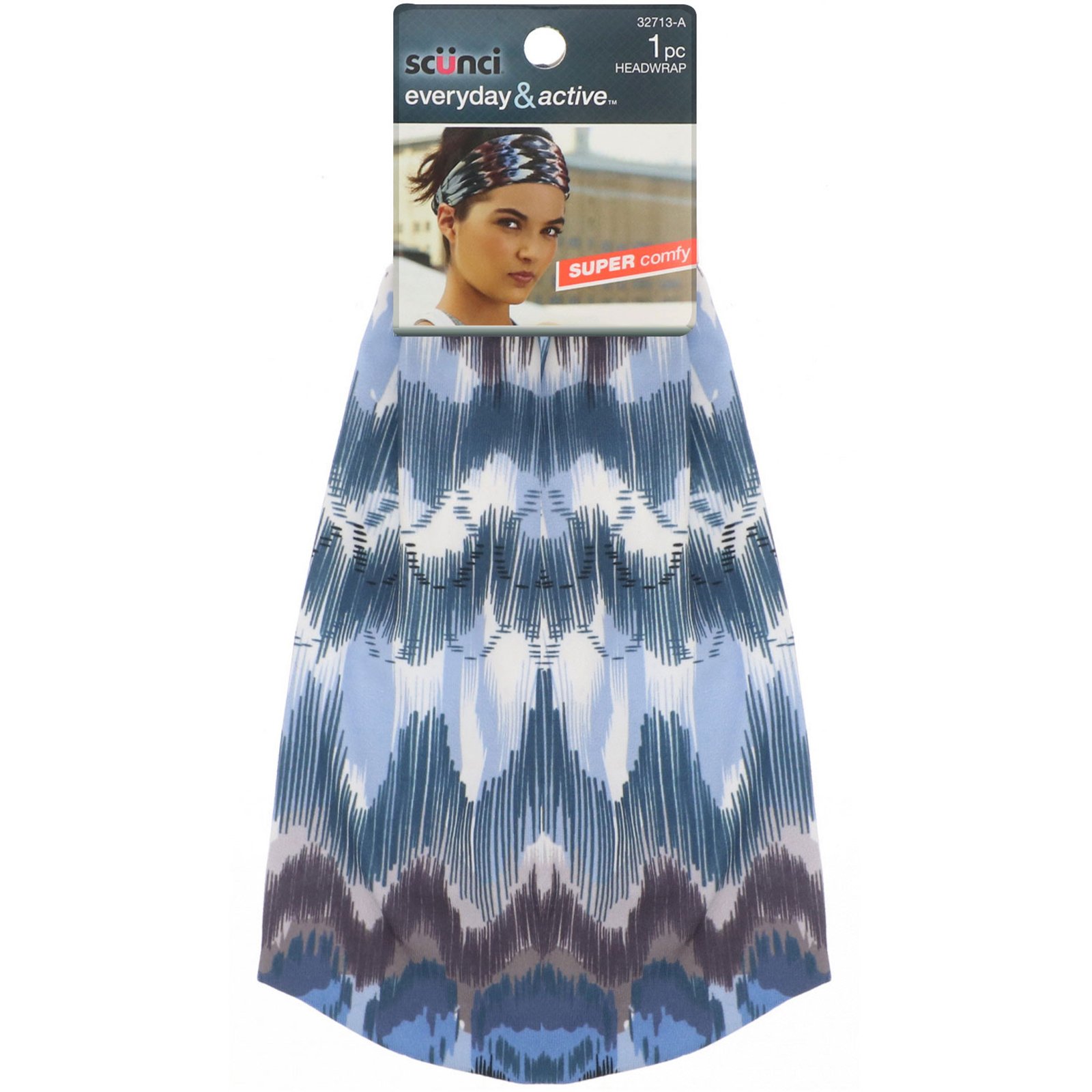 Comprar Scunci, Faixa estampada Everyday & Active, superconfortável, 1 peça
