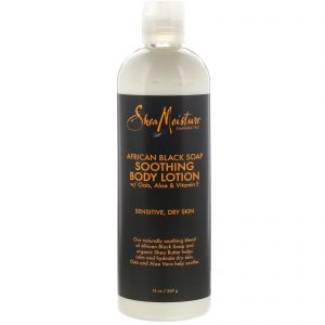 Comprar SheaMoisture, African Black Soap, Soothing Body Lotion, 13 oz (369 g)