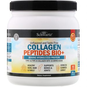 Comprar BioSchwartz, Collagen Peptides Bio+, Unflavored, 16 oz (454 g)