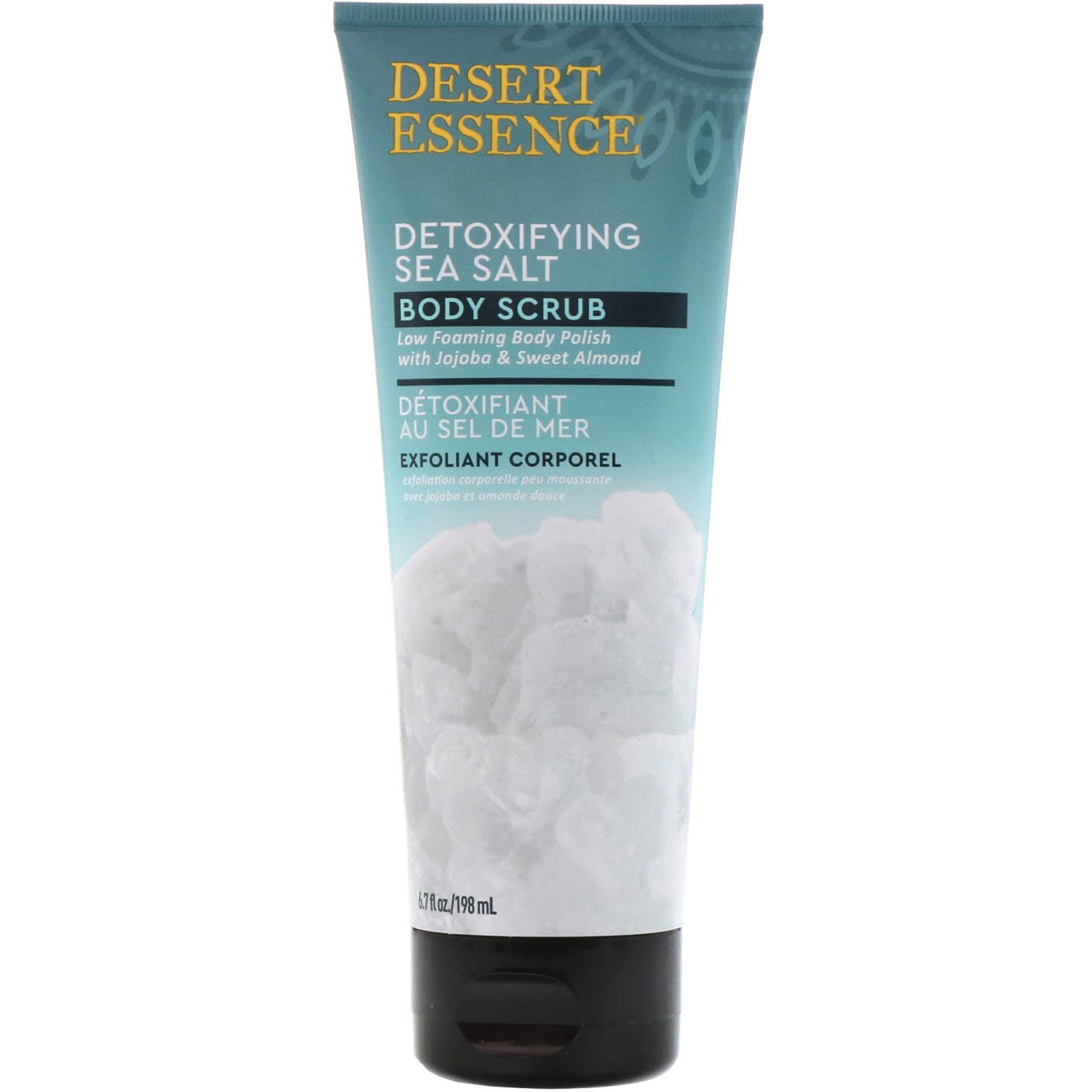 Comprar Desert Essence, Detoxifying Sea Salt Body Scrub, 6.7 fl oz (198 ml)
