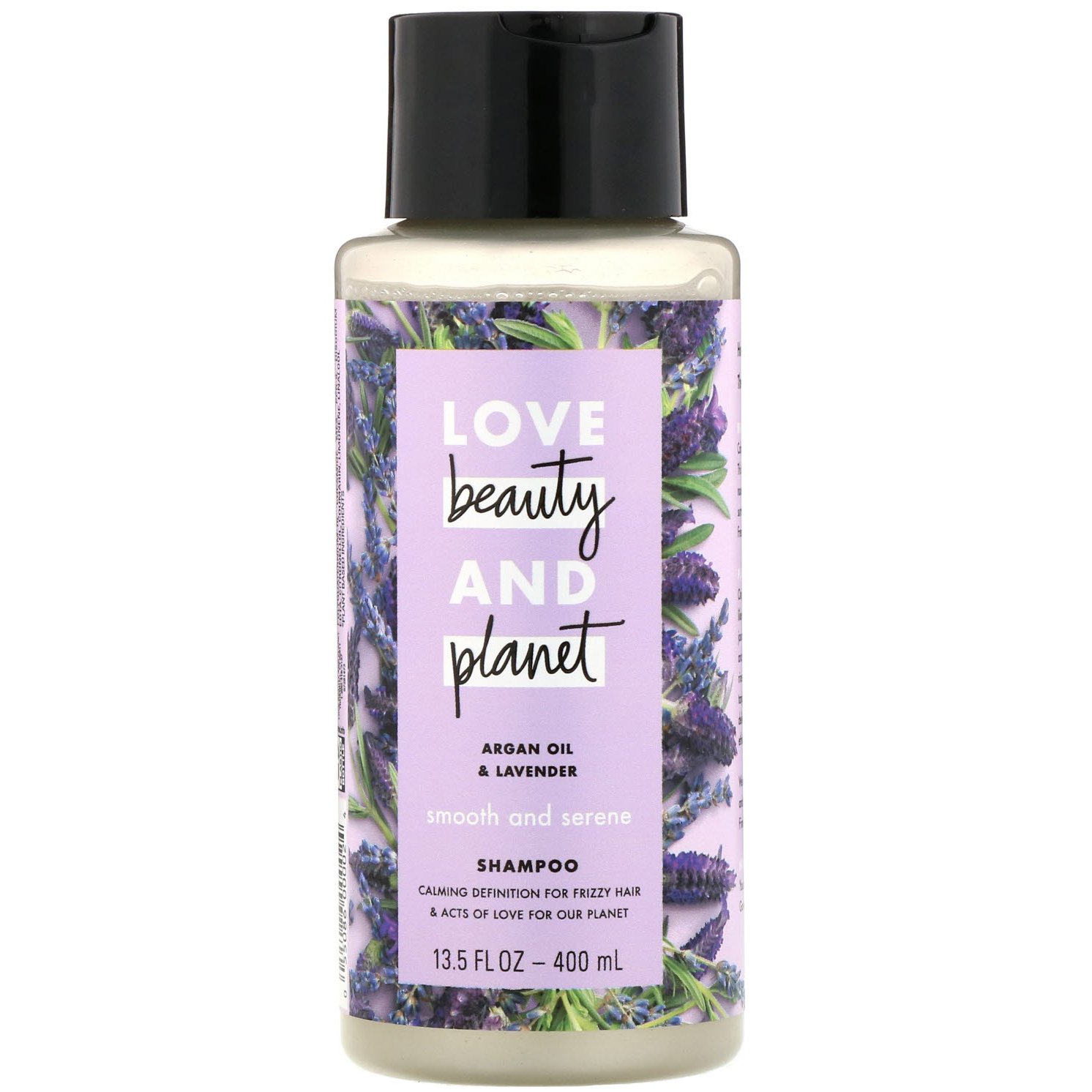 Comprar Love Beauty and Planet, Shampoo Smooth and Serene, óleo de argan e lavanda, 400 ml