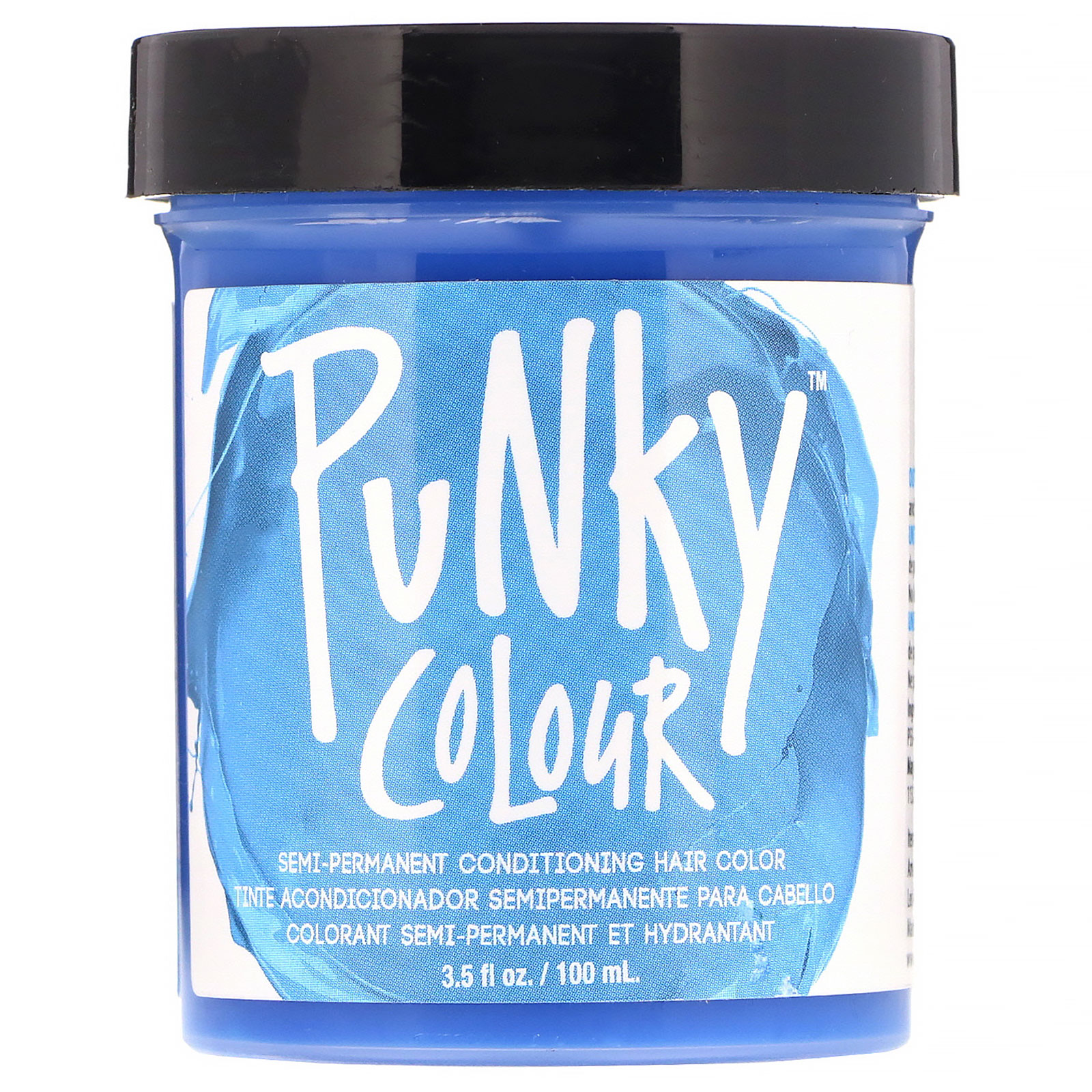 Comprar Punky Colour, Semi-Permanent Conditioning Hair Color, Lagoon Blue, 3.5 fl oz (100 ml)