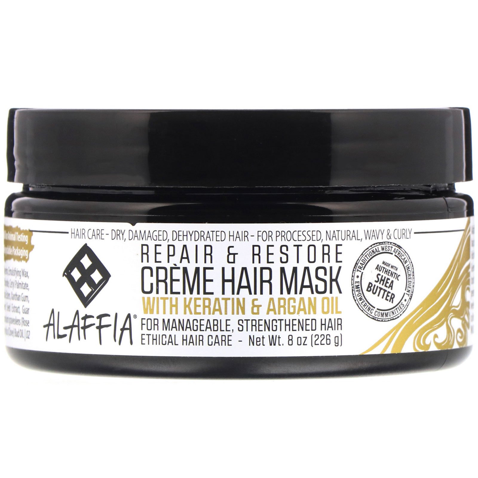 Comprar Alaffia, Repair & Restore, Máscara para Cabelos em Creme, 226 g (8 oz)