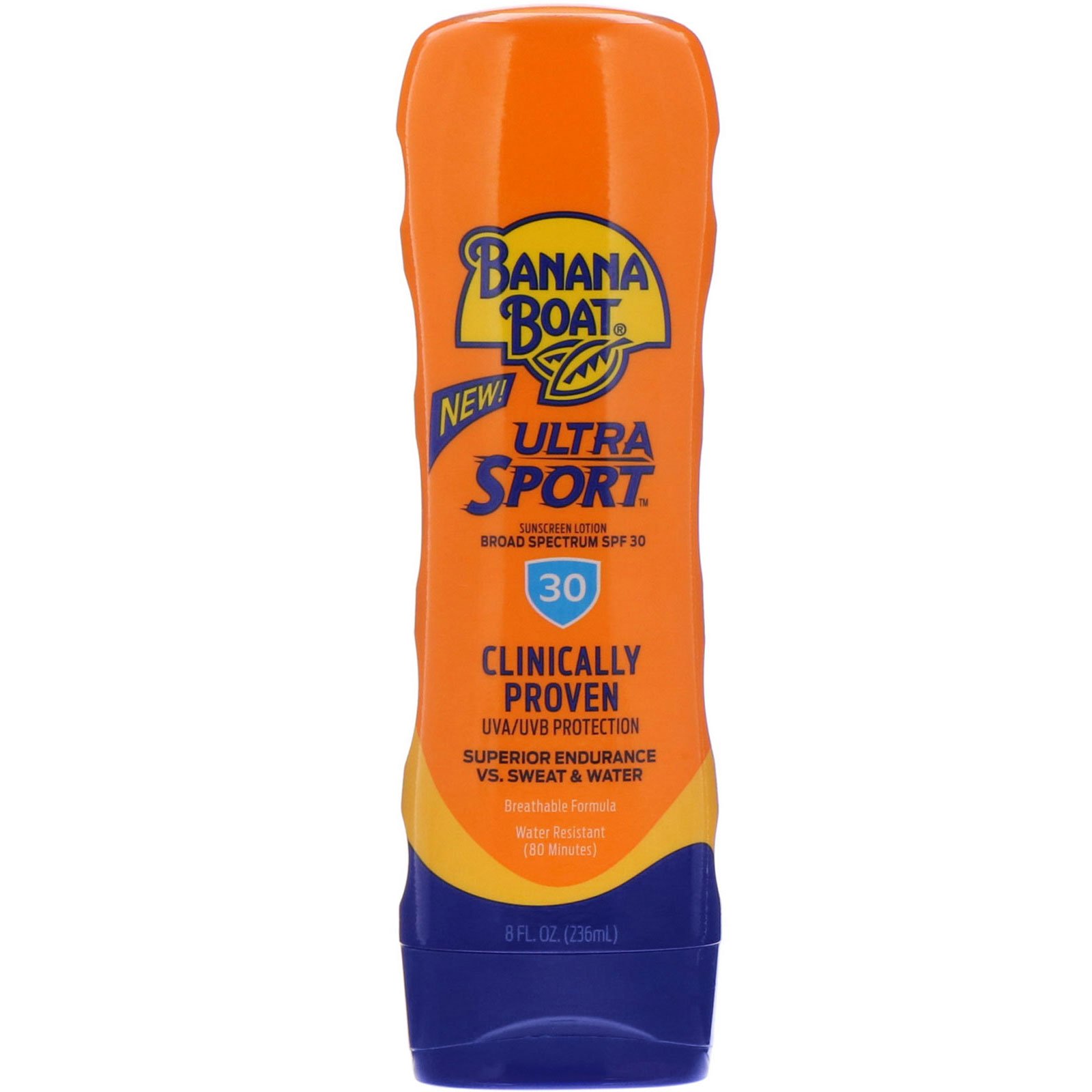 Comprar Banana Boat, Ultra Sport, loção de proteção solar, Espectro amplo FPS 30, 236 ml