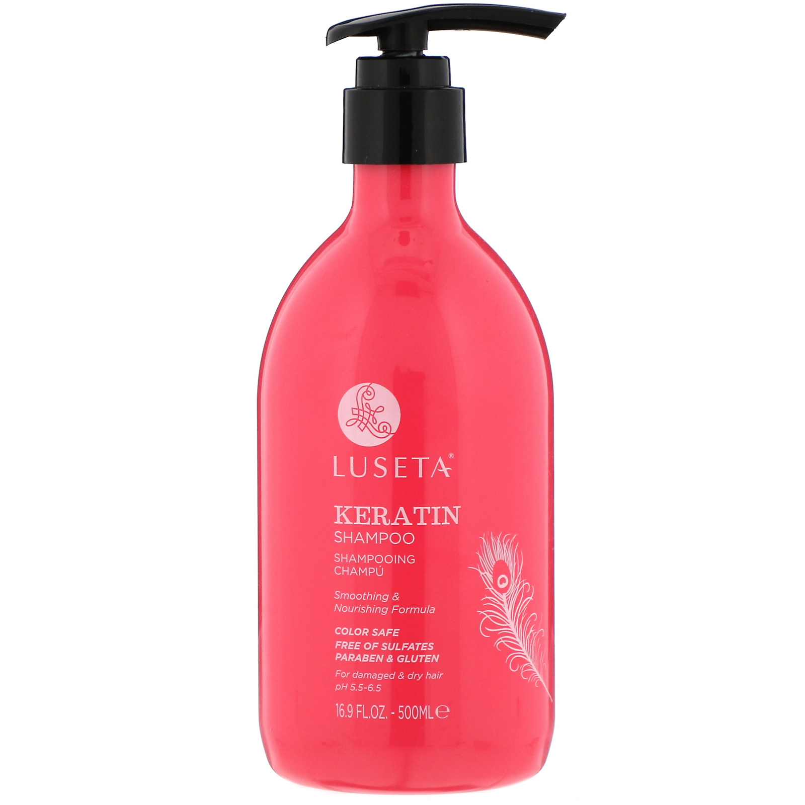 Comprar Luseta Beauty, Queratina, Shampoo, 500 ml (16,9 fl oz)