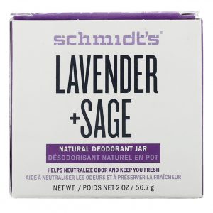 Comprar Schmidt's Naturals, Frasco de Desodorante Natural, Lavanda + Sálvia, 56,7 g (2 oz)