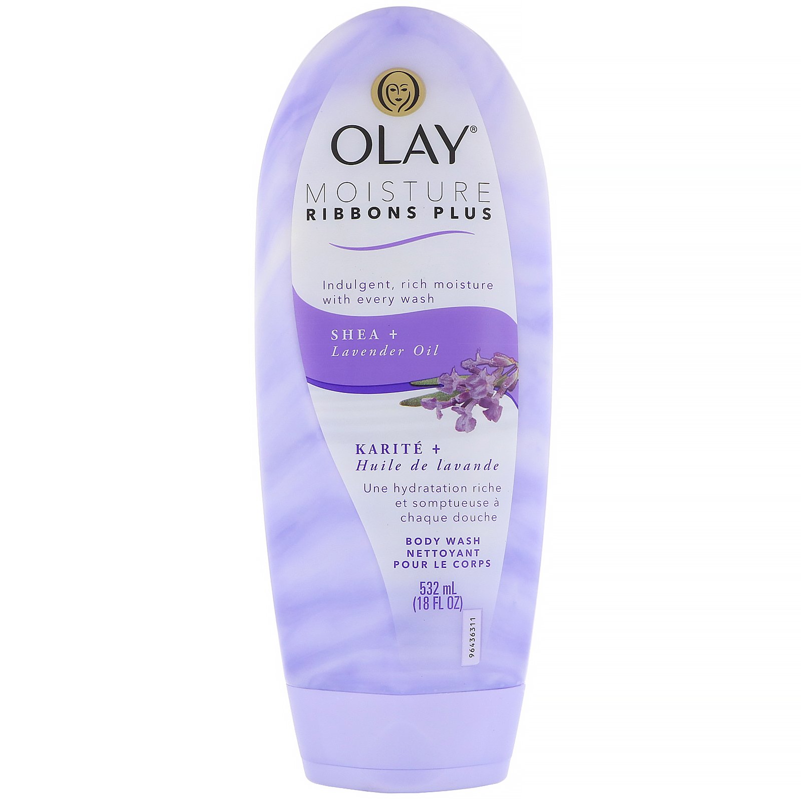 Comprar Olay, Moisture Ribbons Plus, Sabonete Líquido, Karité + Óleo de Lavanda, 532 ml (18 fl oz)