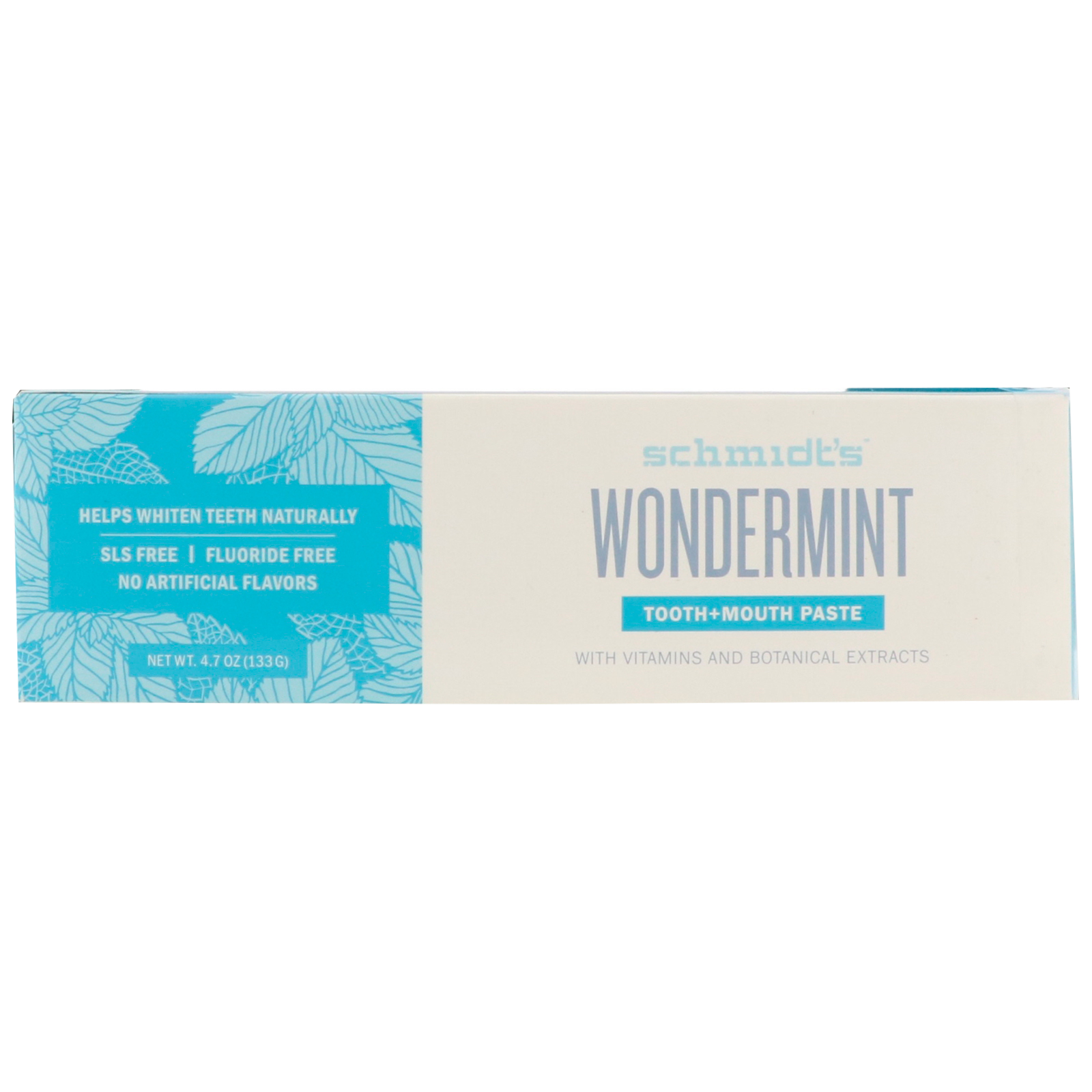 Comprar Schmidt's Naturals, Tooth + Mouth Paste, Wondermint , 4.7 oz (133 g)