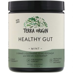 Comprar Terra Origin, Intestino Saudável, Hortelã, 222 g (7,83 oz)
