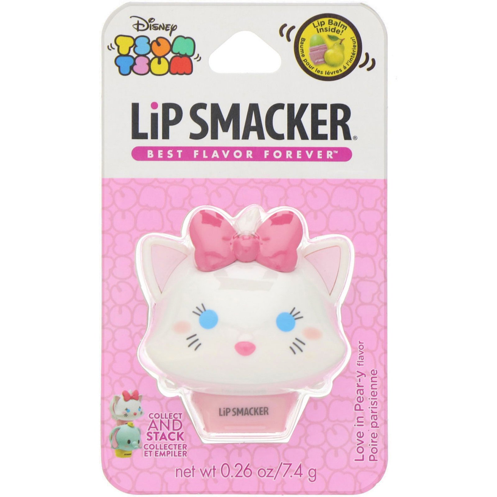 Comprar Lip Smacker, Protetor labial Disney Tsum Tsum, Marie, Love in Pear-y, 0,26 oz (7,4 g)