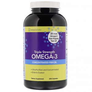 Comprar InnovixLabs, Omega-3 de Força Tripla, 200 Cápsulas