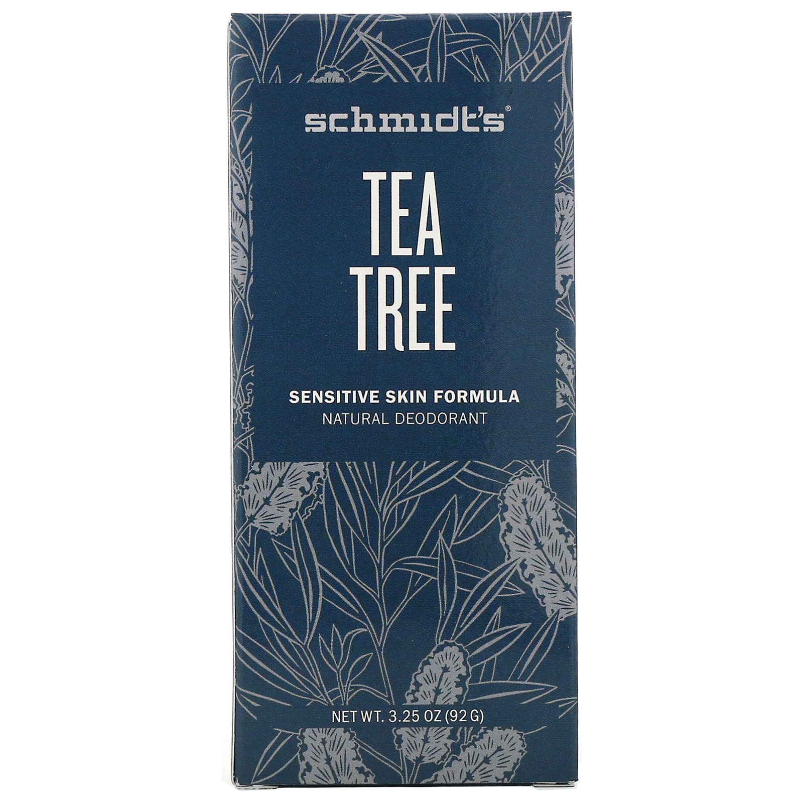 Comprar Schmidt's Naturals, Desodorante Natural, Fórmula para Pele Sensível, Árvore do Chá, 92 g (3,25 oz)