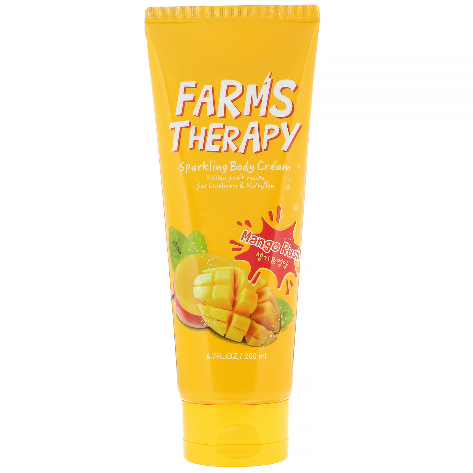 Comprar Doori Cosmetics, Farms Therapy, Creme espumante para o corpo, Manga adrenalina, 200 ml