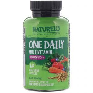 Comprar NATURELO, Multivitamínico Diário para Mulheres Acima de 50 Anos, 60 Cápsulas Vegetarianas