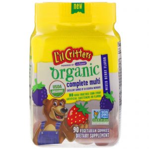 Comprar L'il Critters, Organic Complete Multi, Mixed Berry Flavor, 90 Vegetarian Gummies