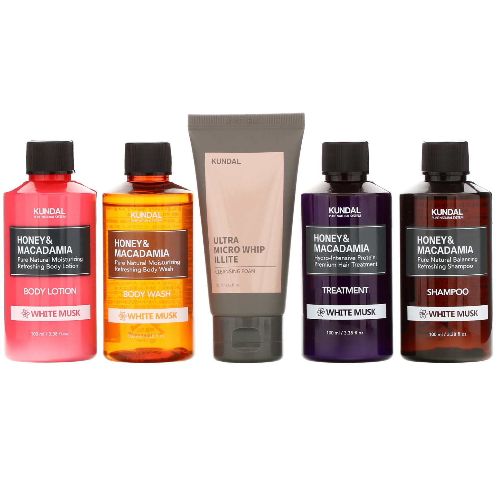 Comprar Kundal, Travel Kit, White Musk, 5 Piece Kit