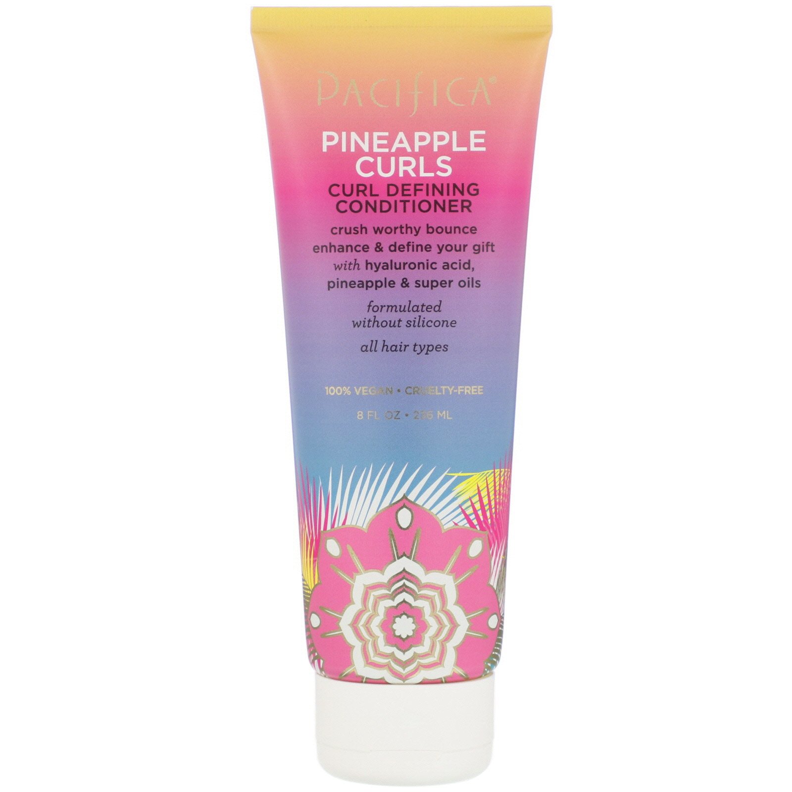 Comprar Pacifica, Cachos de Abacaxi, Condicionar Definidor de Cachos, 8 fl oz (236 ml)