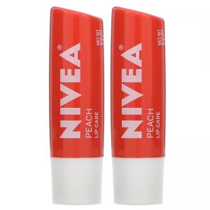 Comprar Nivea, Tinted Lip Care, Peach, 2 Pack, 0.17 oz (4.8 g) Each
