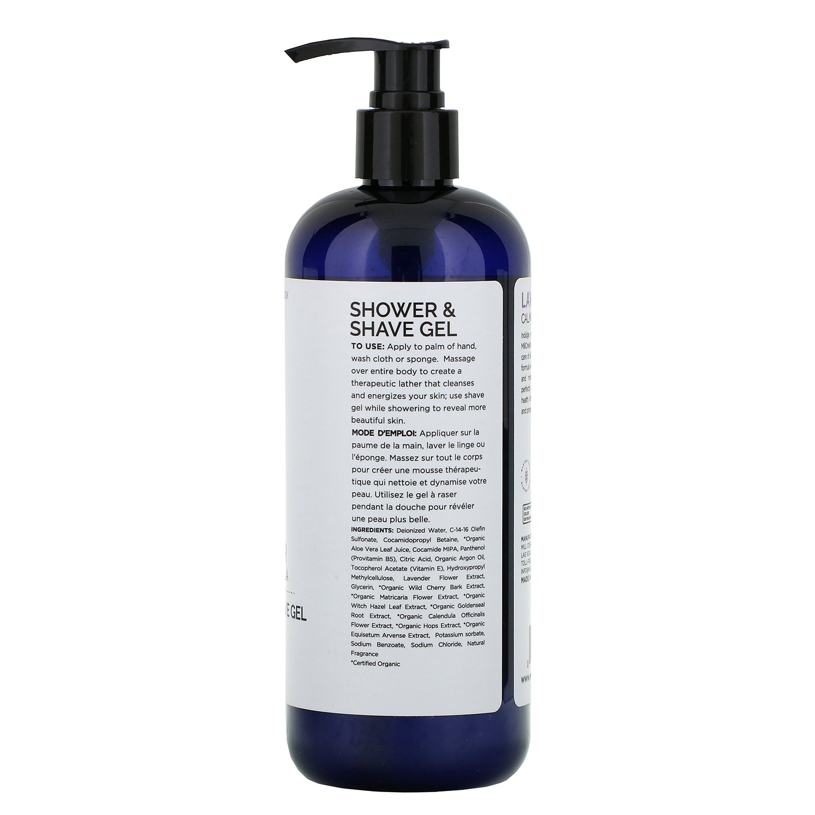 Comprar Mill Creek Botanicals, Shower & Shave Gel, Lavender, 14 fl oz (414 ml) - Imagem 2