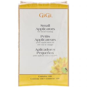 Comprar Gigi Spa, Small Applicators for Facial Waxing, 100 Applicators