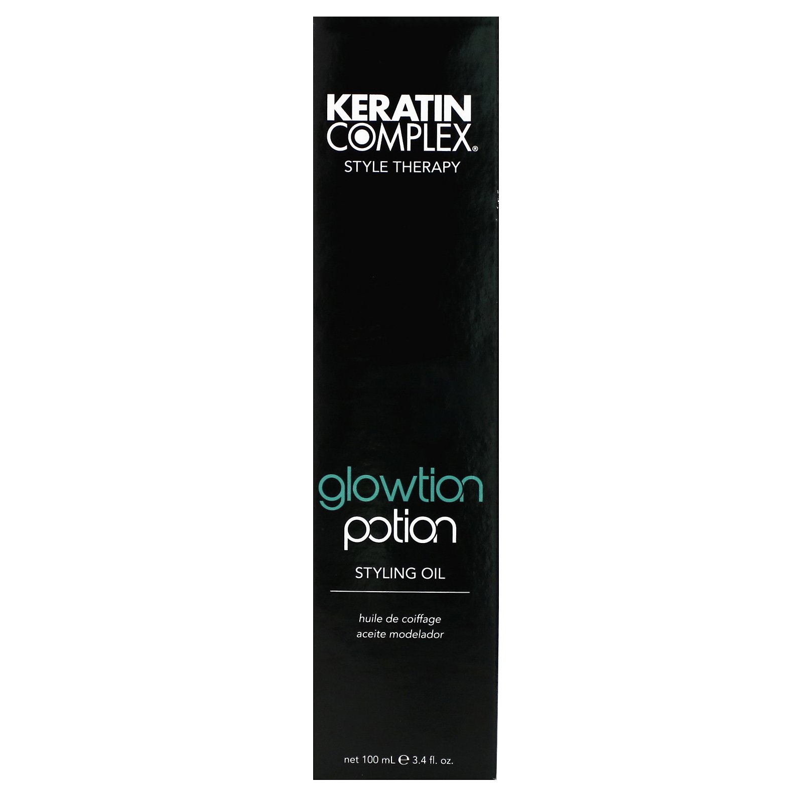 Comprar Keratin Complex, Glowtion Potion Styling Oil, 3.4 fl oz (100 ml) - Imagem 2