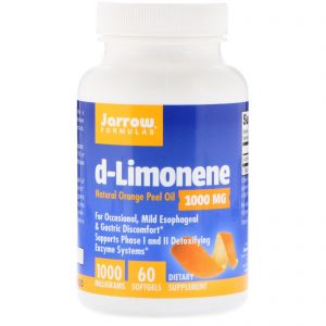 Comprar Jarrow Formulas, d-Limonene, 1,000 mg, 60 Softgels